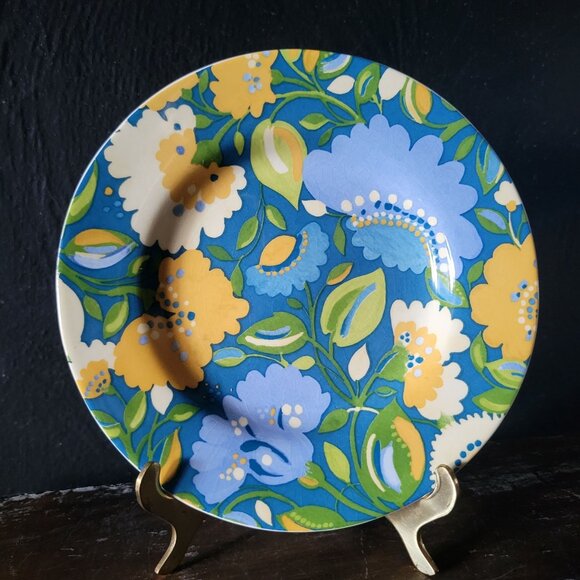 Set of 4 Kim Parker Home by Spode Chicory Hymn Dessert Plates Floral Pattern - Picture 4 of 7